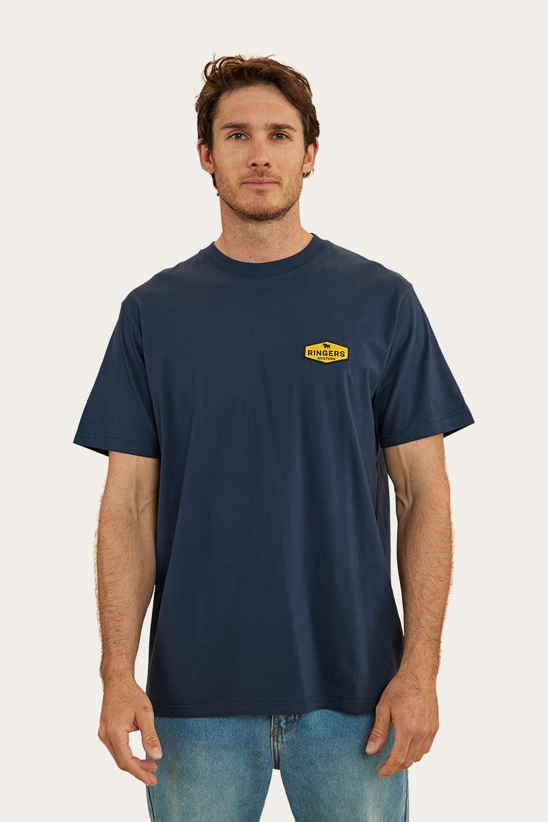 Scotty Mens Stock Fit T-Shirt - Navy