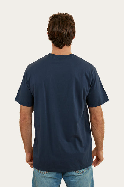 Scotty Mens Stock Fit T-Shirt - Navy