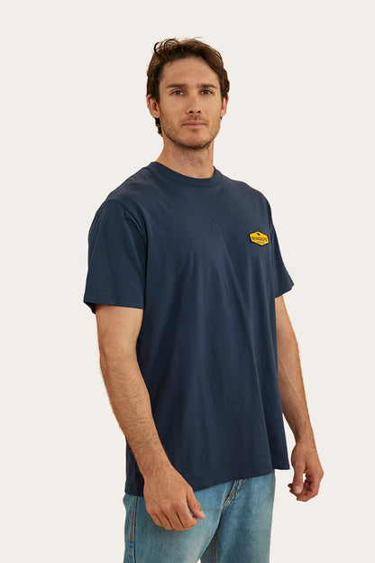 Scotty Mens Stock Fit T-Shirt - Navy