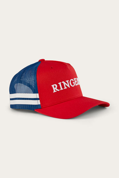 Barton Kids Trucker Cap - Fiery Red