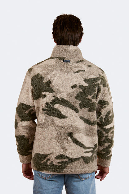 Lennonville Unisex Camo Fleece - Light Camo