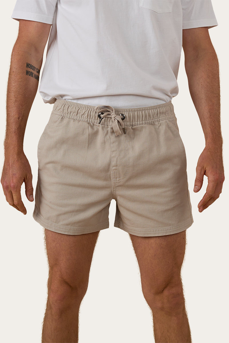 Oscar Mens Rugger Short - Beige