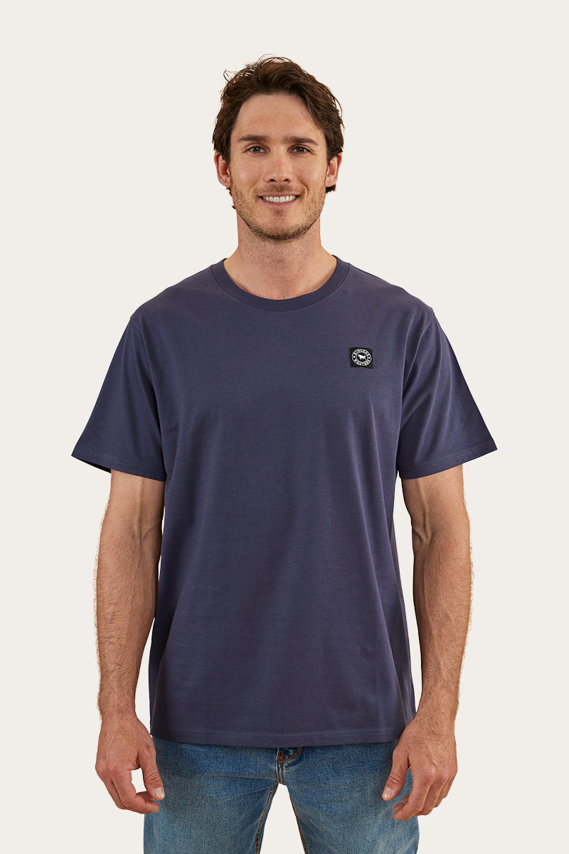 Parklands Mens Loose Fit T-Shirt - Washed Navy