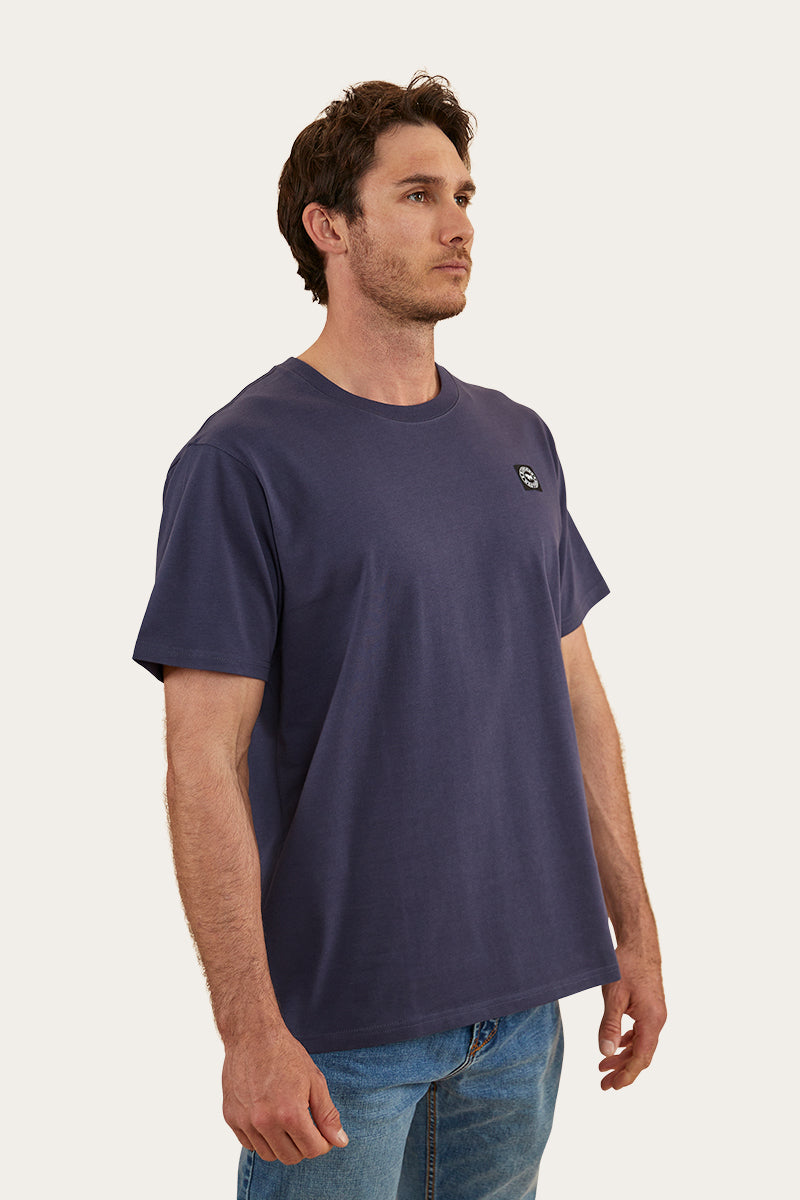 Parklands Mens Loose Fit T-Shirt - Washed Navy