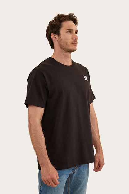 Parklands Mens Loose Fit T-Shirt - Black