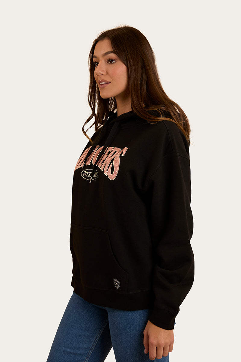 Middleton Womens Australian Cotton Fleece - Black / Pink