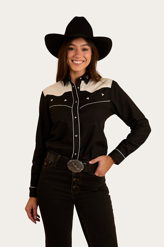 Musgraves Womens Western Shirt - Black