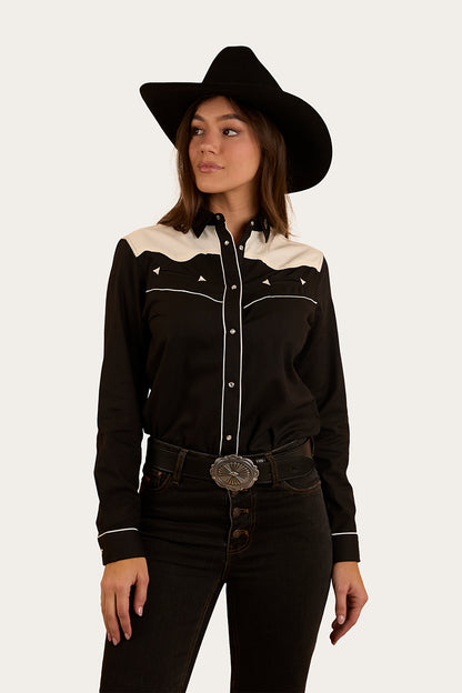 Musgraves Womens Western Shirt - Black