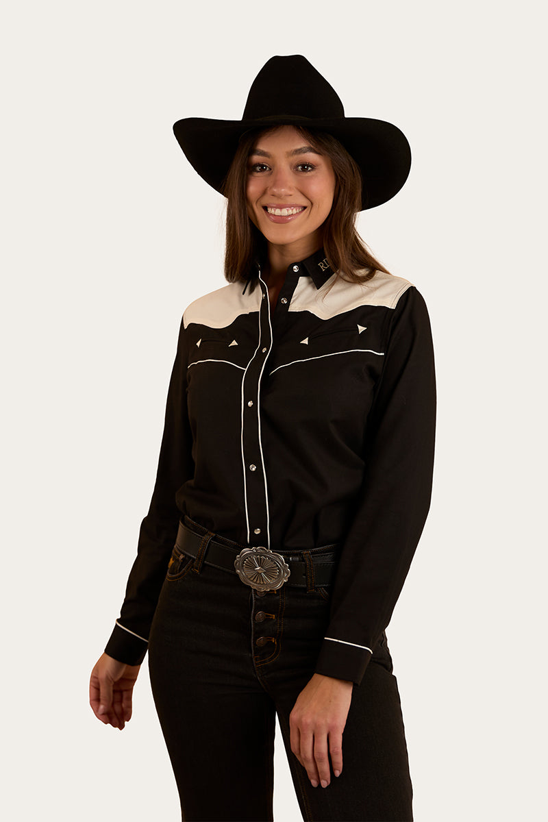 Musgraves Womens Western Shirt - Black