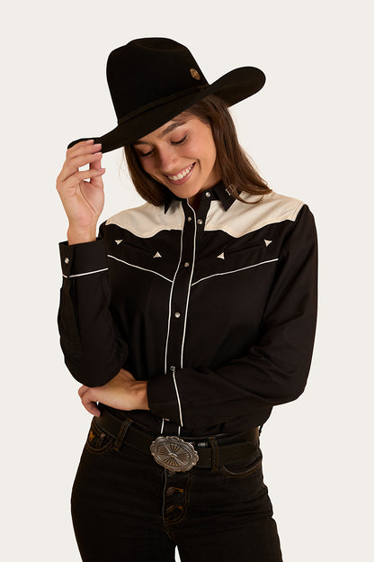 Musgraves Womens Western Shirt - Black