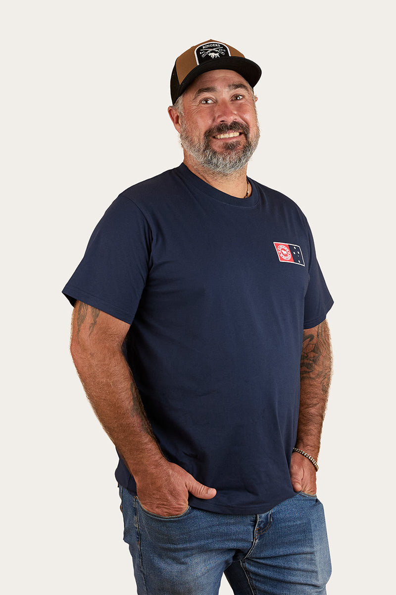 Southern Son Mens Loose Fit T-Shirt - Navy