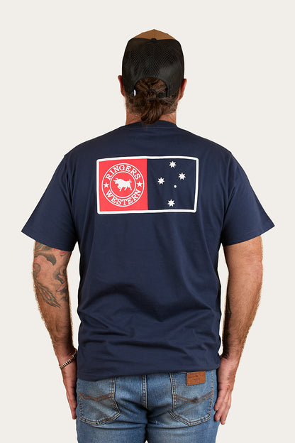 Southern Son Mens Loose Fit T-Shirt - Navy