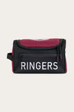 Occy Toiletry Bag - Burgundy / Black