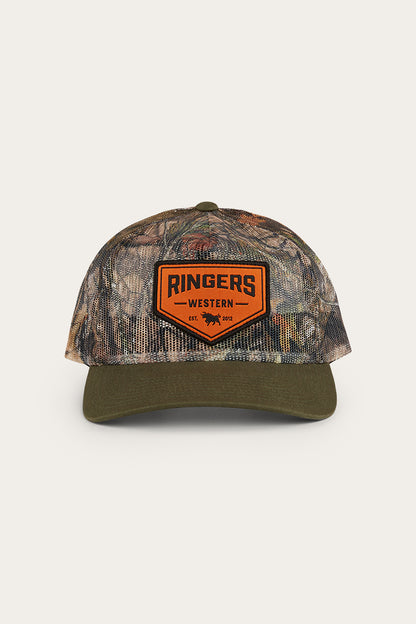 Jett Trucker Cap - Military Green/Camo