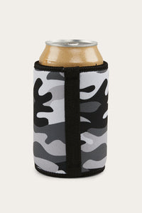 Signature Bull Stubby Cooler - Grey Camo