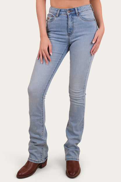 Penny Rodeo Womens High Rise Bootleg Jean - Vintage Light Blue