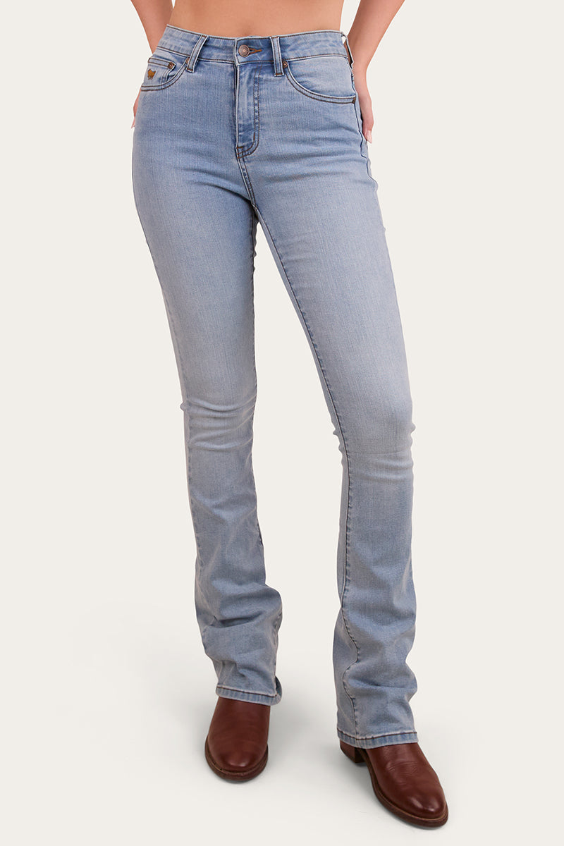 Penny Rodeo Womens High Rise Bootleg Jean - Vintage Light Blue