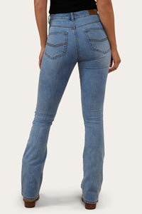 Penny Womens High-Rise Bootleg Jeans Coolmax - Vintage Blue Wash