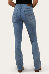 Penny Womens High-Rise Bootleg Jeans Coolmax - Vintage Blue Wash