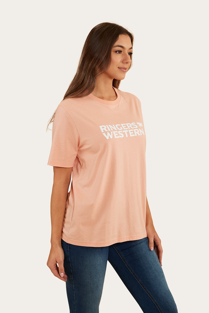 Somerset Womens Loose Fit T-Shirt - Peach