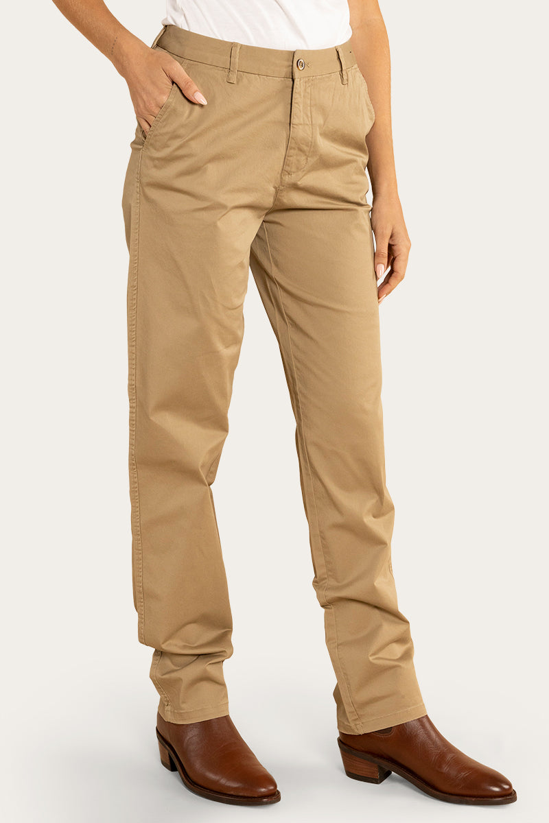 Scottsdale Womens Regular Fit Chino Pant - Clay