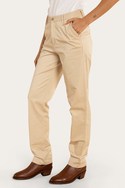 Scottsdale Womens Regular Fit Chino Pant - Bone