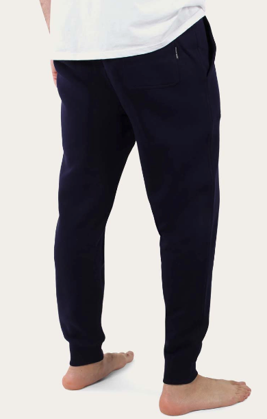 Kansas Mens Trackpant - Navy/White