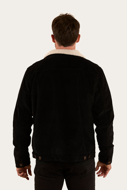 Stanley Mens Corduroy Jacket - Washed Black