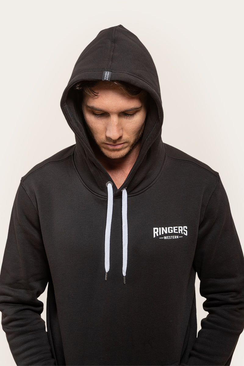 Squadron Mens Hoodie - Black