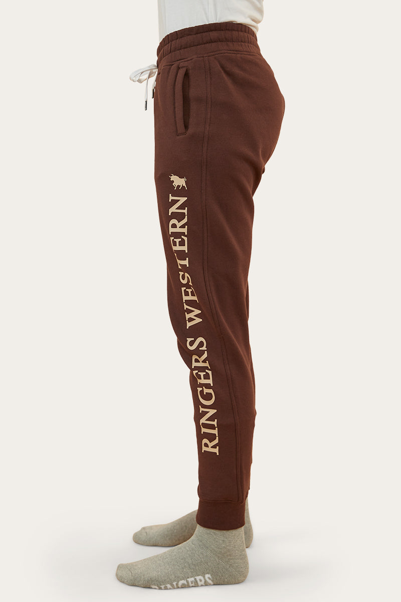 Iluka Womens Trackpant - Chocolate/Dark Sand