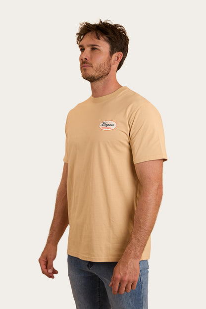 Up North Unisex T-Shirt - Dark Sand