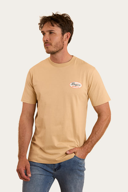 Up North Unisex T-Shirt - Dark Sand