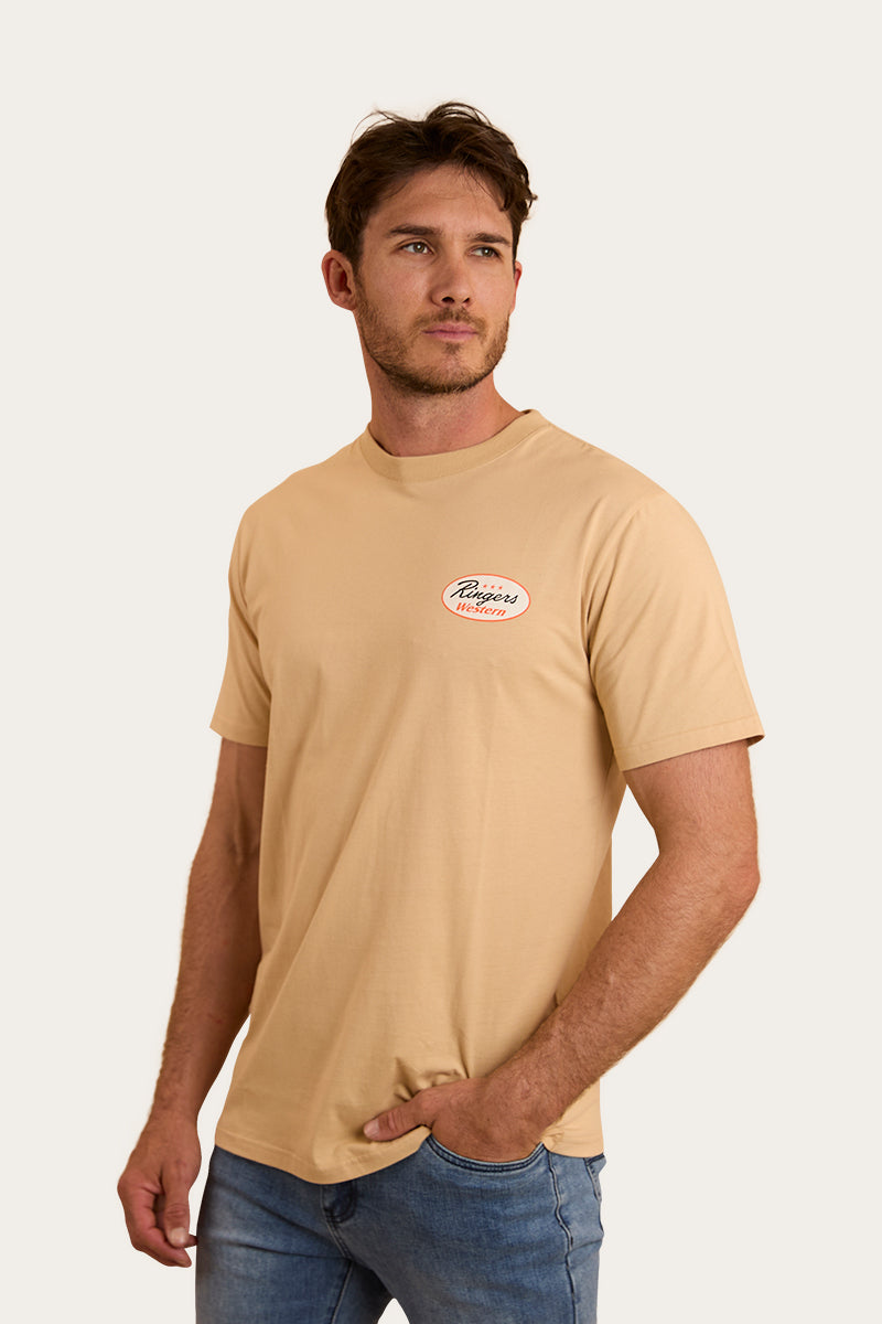 Up North Unisex T-Shirt - Dark Sand