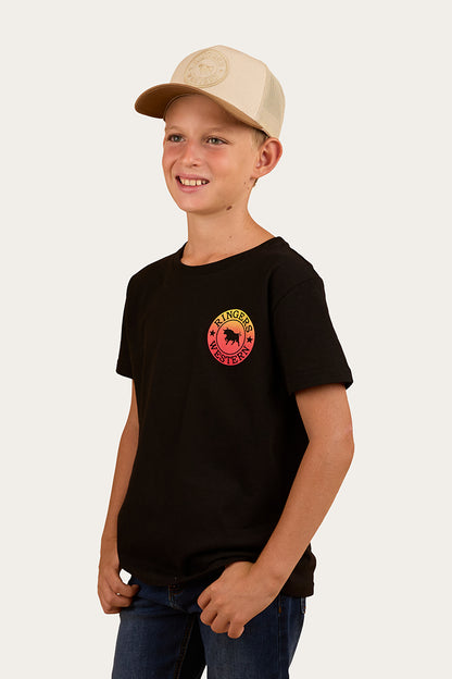 Signature Bull Kids Classic Fit T-Shirt - Black Fade