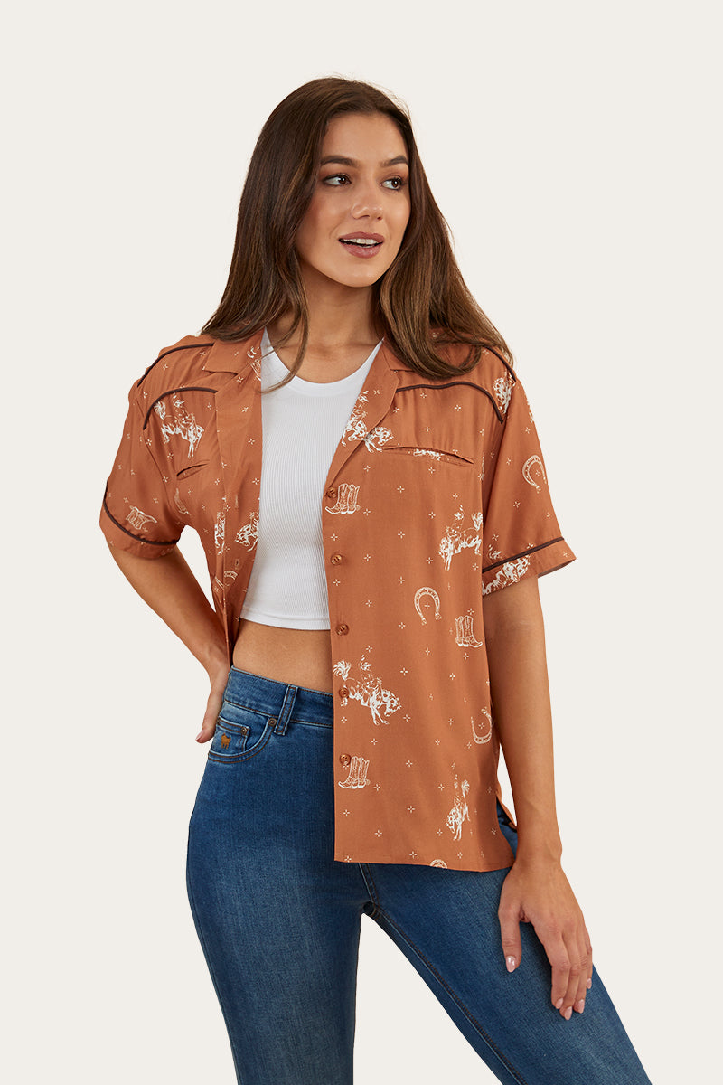 Gillian Womens Shirt - Copper