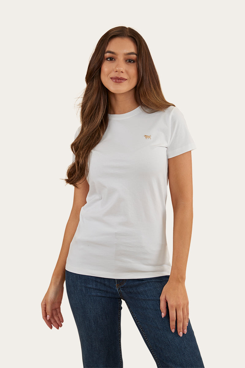 Reeves Womens Classic Fit T-Shirt - White