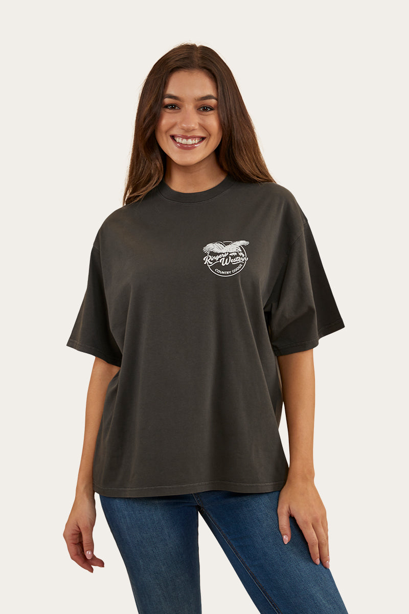 Nomad Womens Oversized T-Shirt - Charcoal