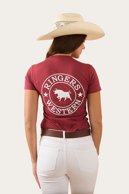 Signature Bull Womens Classic Fit T-Shirt - Cedar