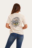 Salty Womens Loose Fit T-Shirt - Off White