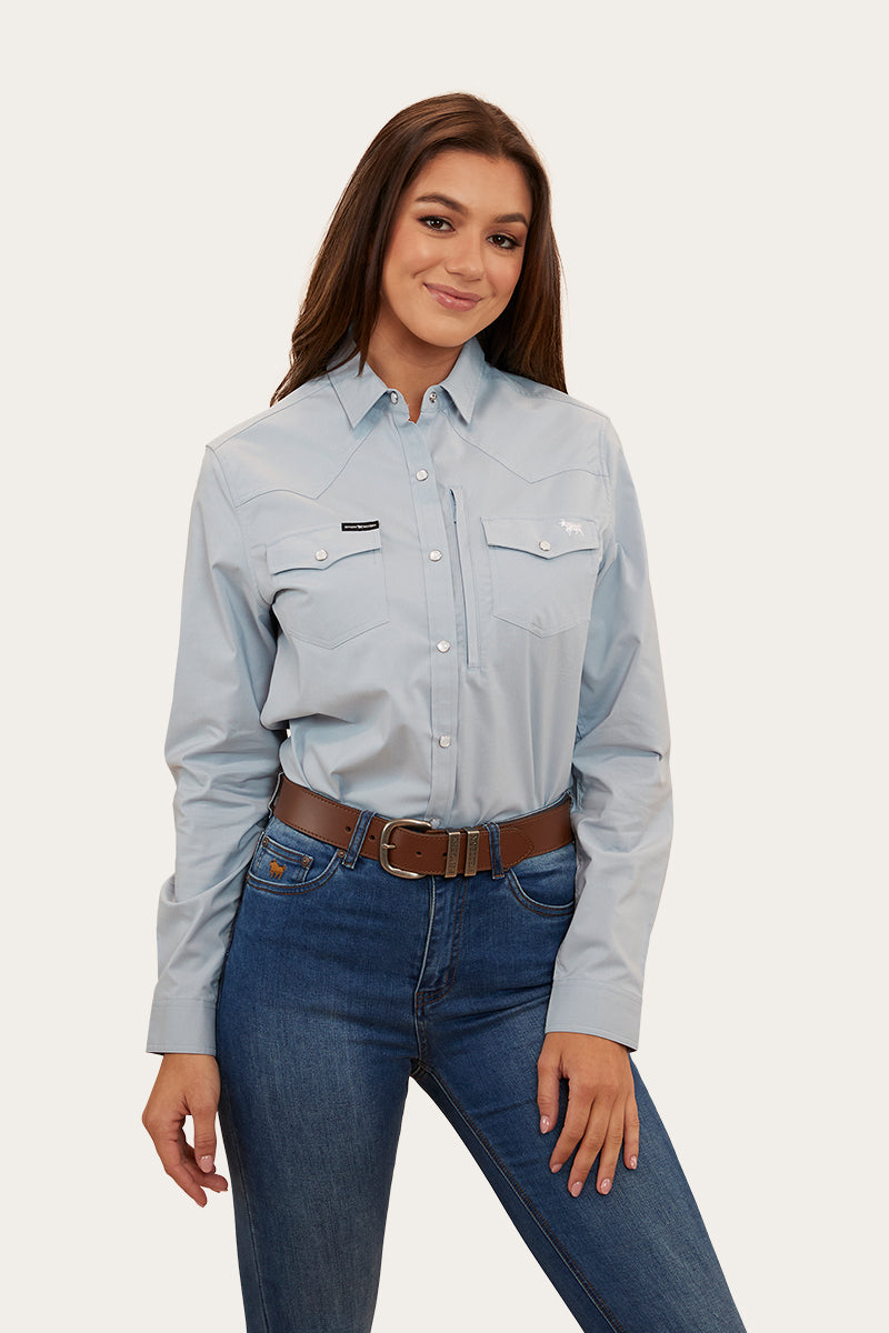 Silverlake Womens Western Shirt - Chambray