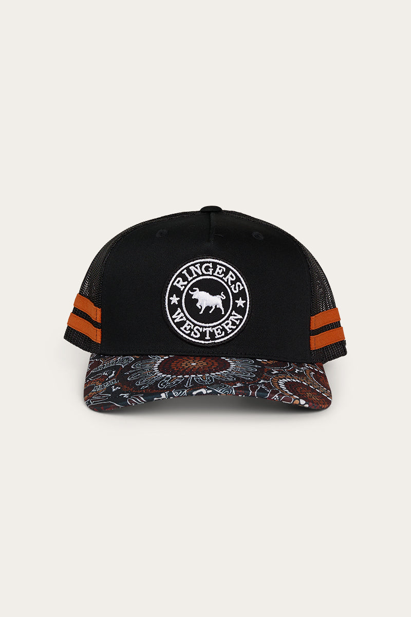 Walkabout Warrior Trucker Cap - Black