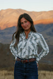 Bubba Womens Western Shirt - Dusty Sage