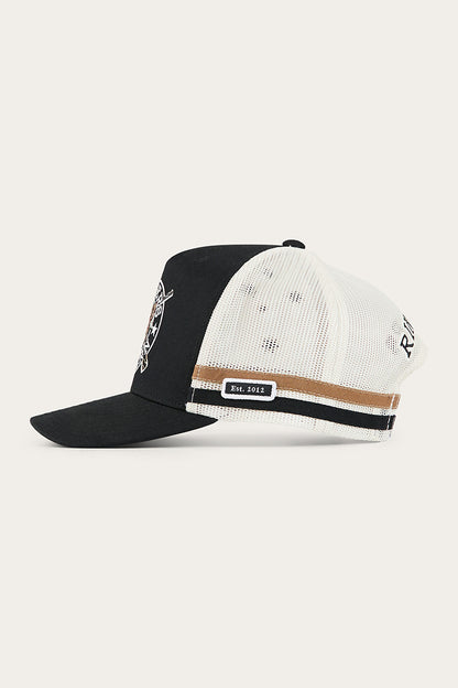 Wild Boar Trucker Deep Fit Cap - Black