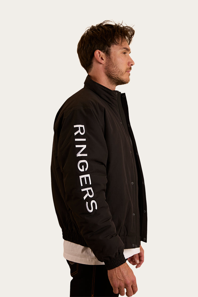 Kidman Mens Jacket - Black / White