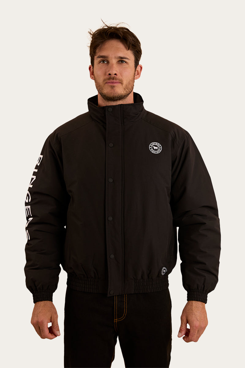 Kidman Mens Jacket - Black / White