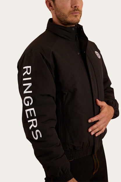 Kidman Mens Jacket - Black / White