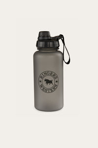 Gully Plastic Drink Bottle - Frosted Charcoal