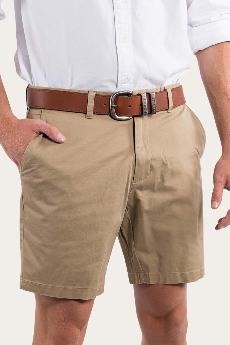 Campbell Mens Chino Short - Clay