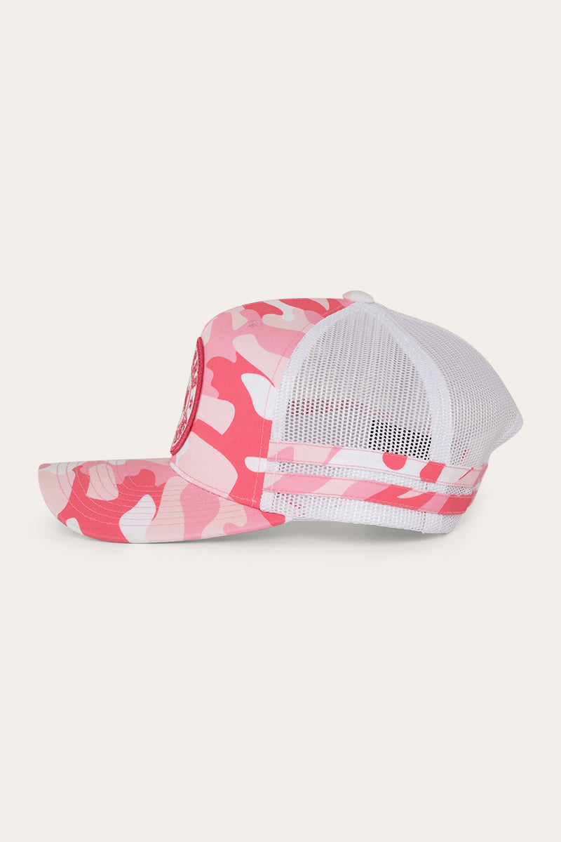 McCoy Kids Trucker Cap - Pink Camo