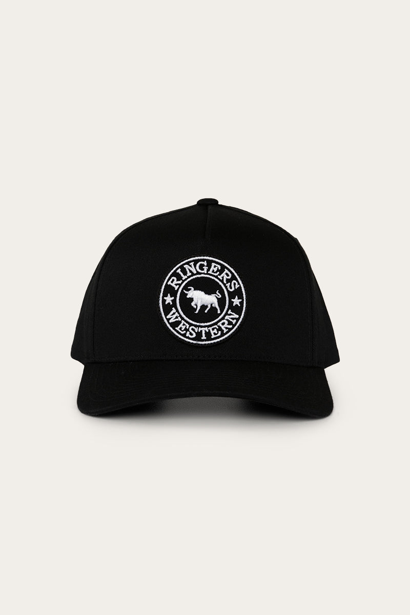 Fletcher Deep Fit Baseball Cap - Black